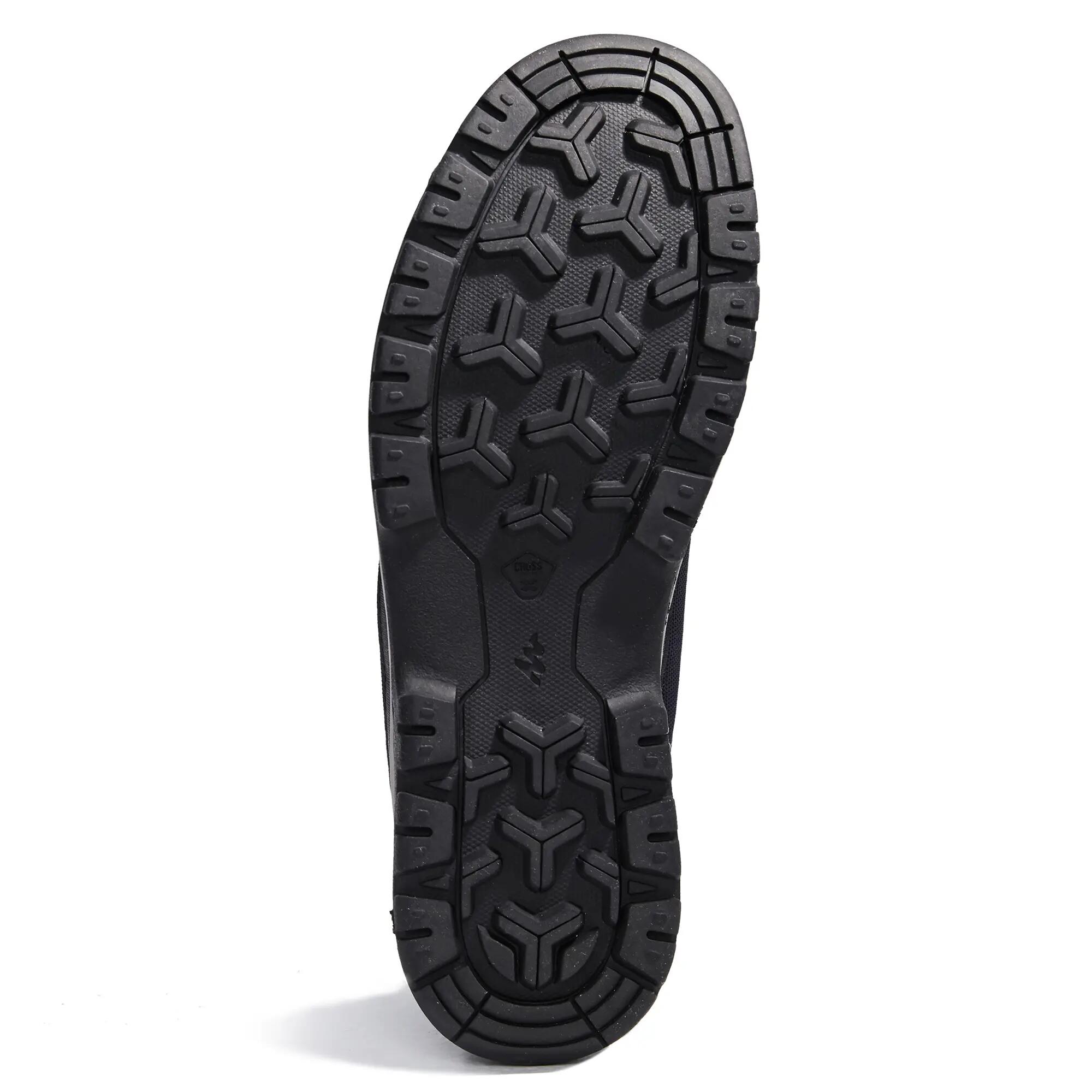 Men's Hiking Shoes (WATERPROOF) NH300 - Black -  1
