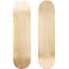 Maple Skateboard Deck DK100 8" - Wood/Yellow