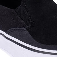 Chaussures basses Slip-On de skateboard adulte VULCA 500 noire / blanc