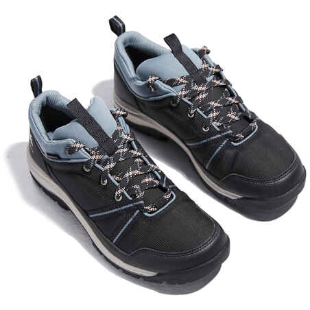 Zapatillas de montaña y trekking impermeables Mujer Quechua NH150