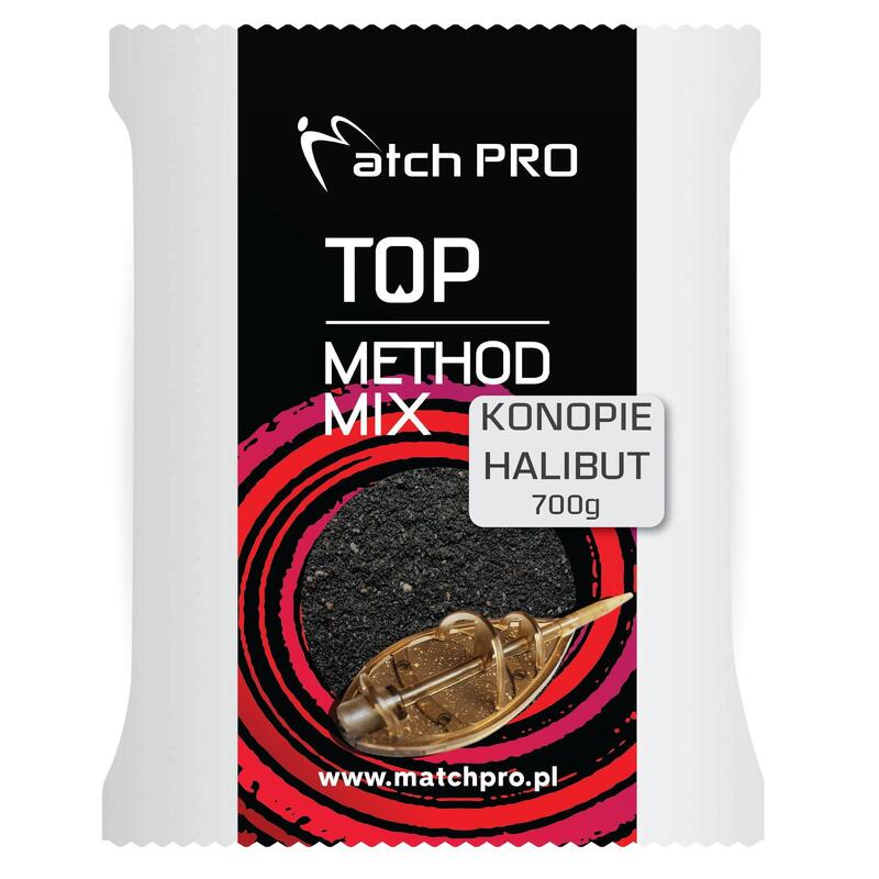 Zanęta MethodMix Black Halibut 700g do Method Feeder