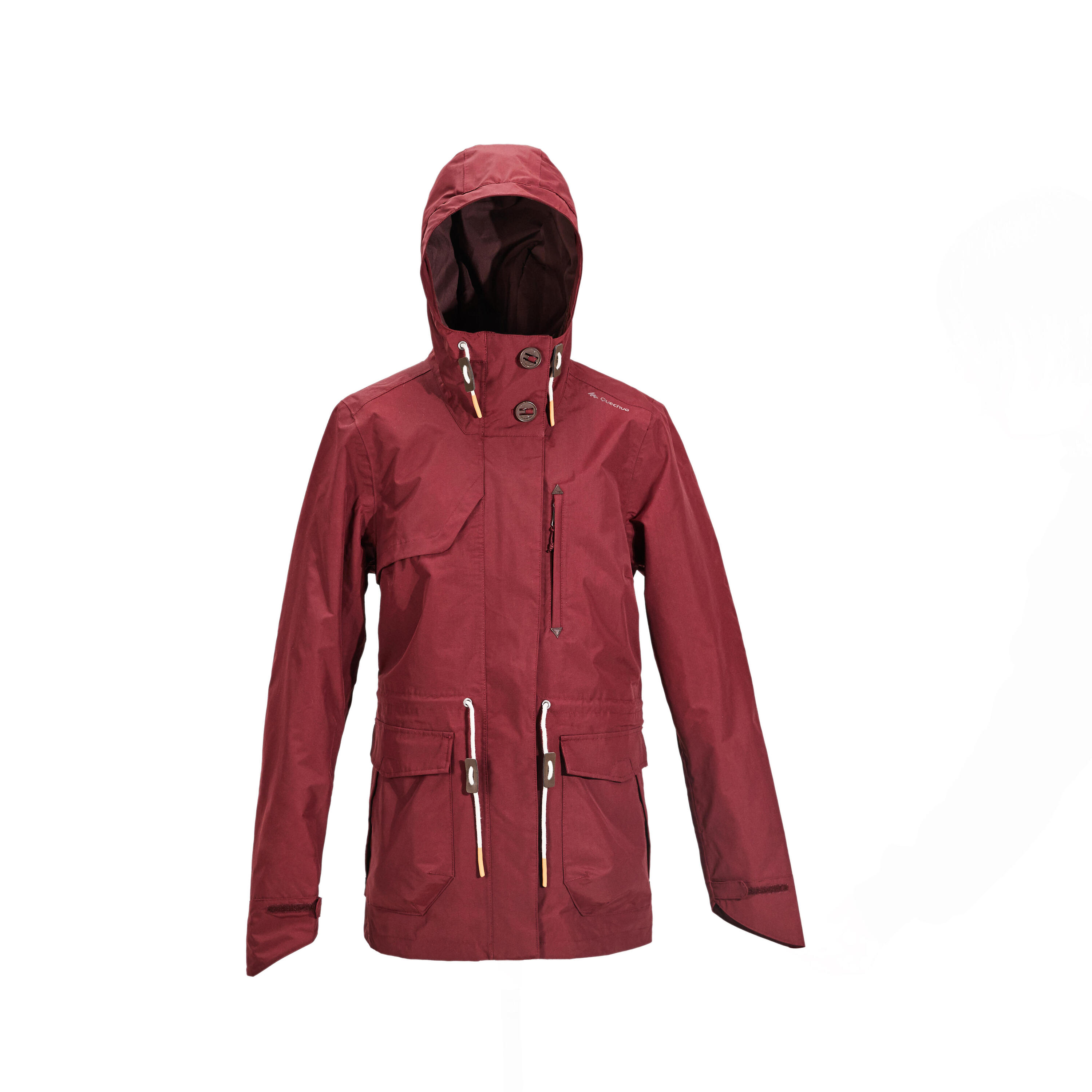 Second Life - Women's Waterproof Hiking Jacket - NH550 Imper - EXCELLENT 16/24