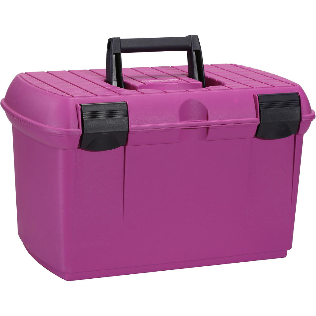 GB500 Horse Riding Grooming Case - Plum/Navy