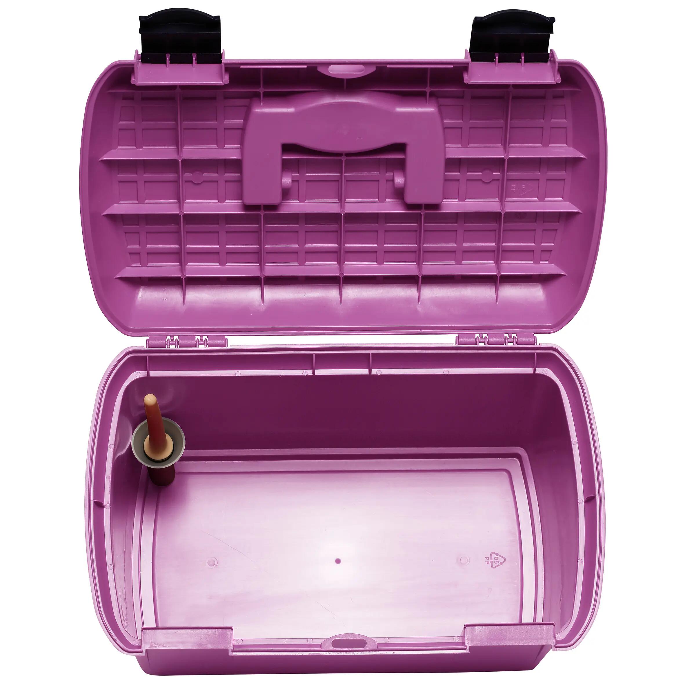 GB500 Horse Riding Grooming Case - Plum/Navy 5/9