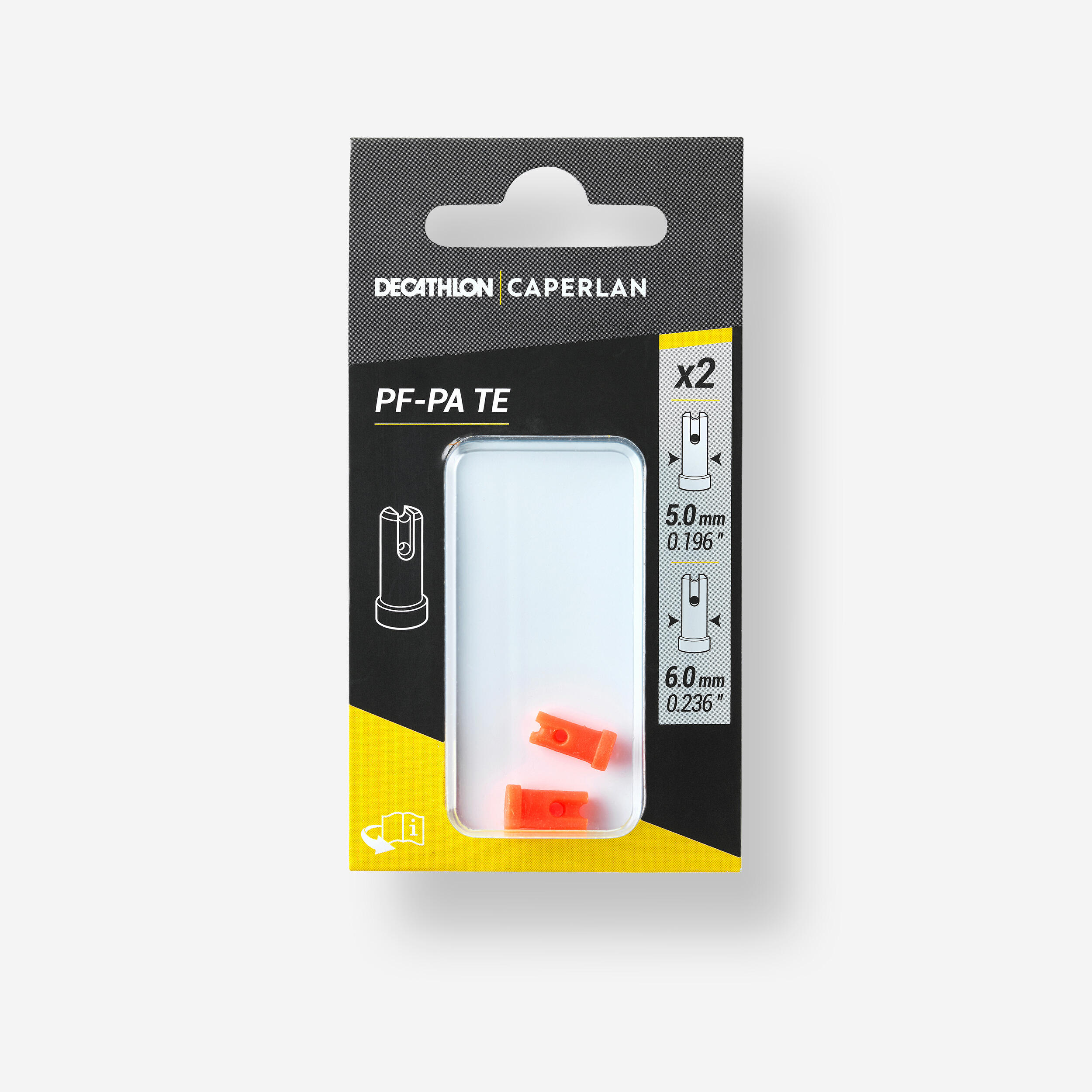 Gumirögzítő PF-PA TE, 5/6 mm Caperlan akciós termékkép 1