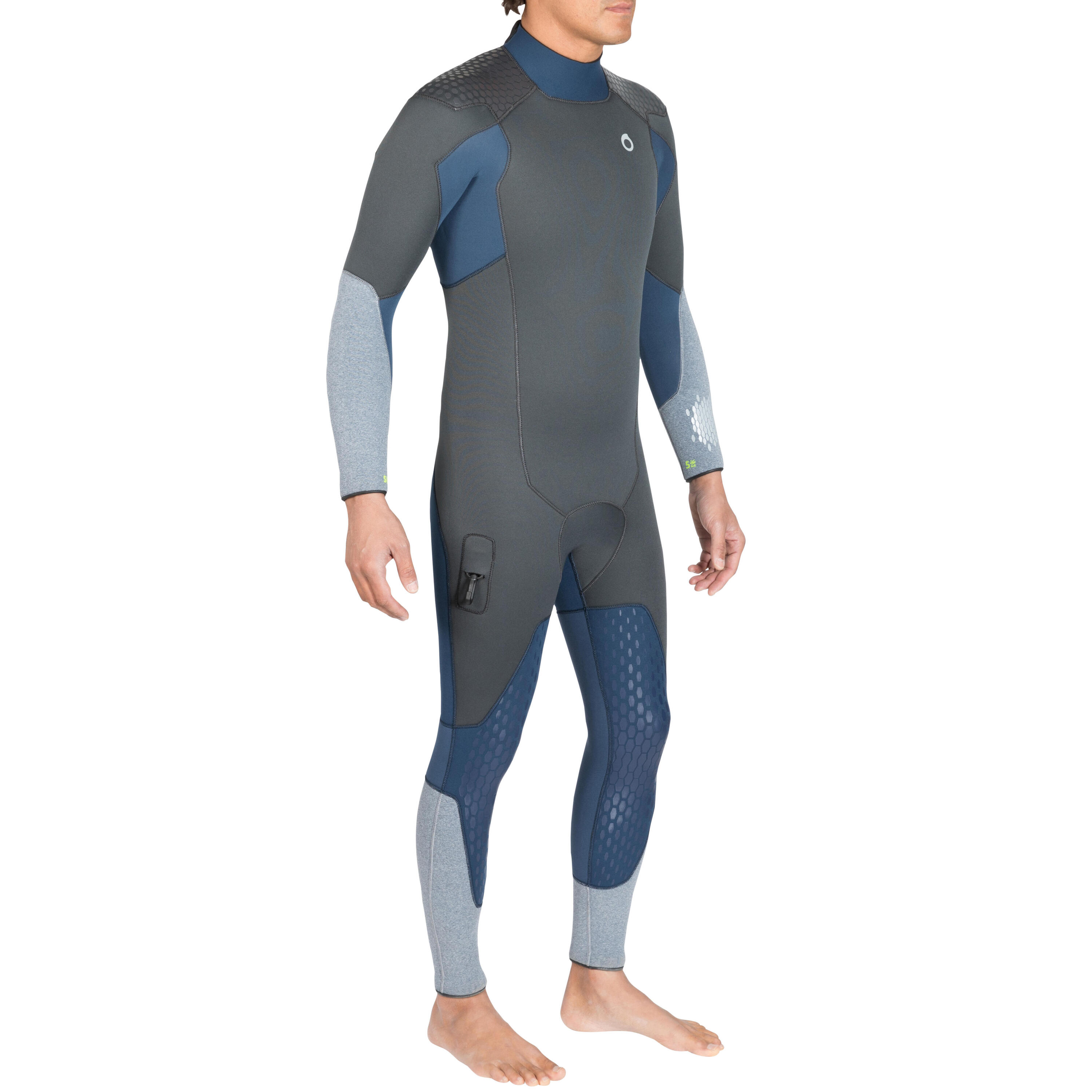 Men's Scuba Diving 5 mm Neoprene Wetsuit SCD 500 3/11