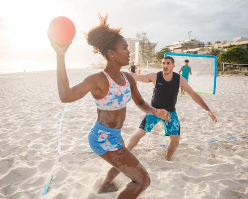 COMMENT MONTER SON BUT DE BEACH HANDBALL ?