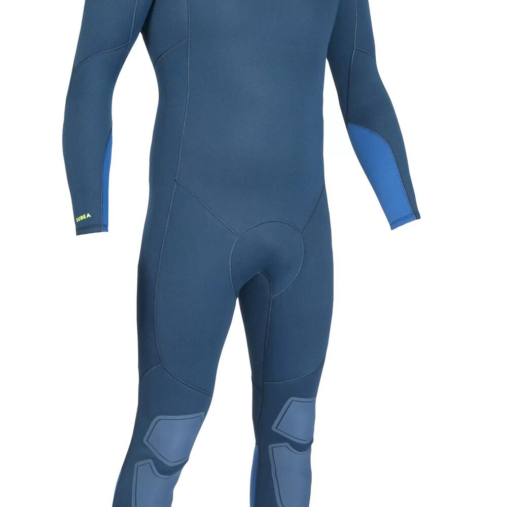 COMBINAISON DE PLONGÉE SOUS-MARINE SCD 100 NÉOPRÈNE 3MM HOMME FERMETURE DORSALE
