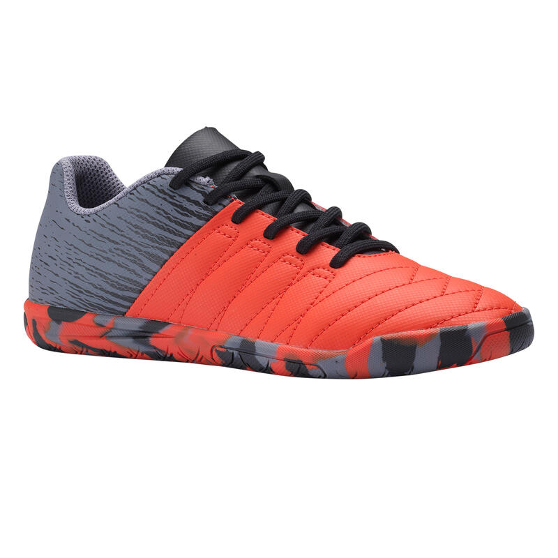Încălţăminte Futsal CLR 500 Verde/ Albastru Copii