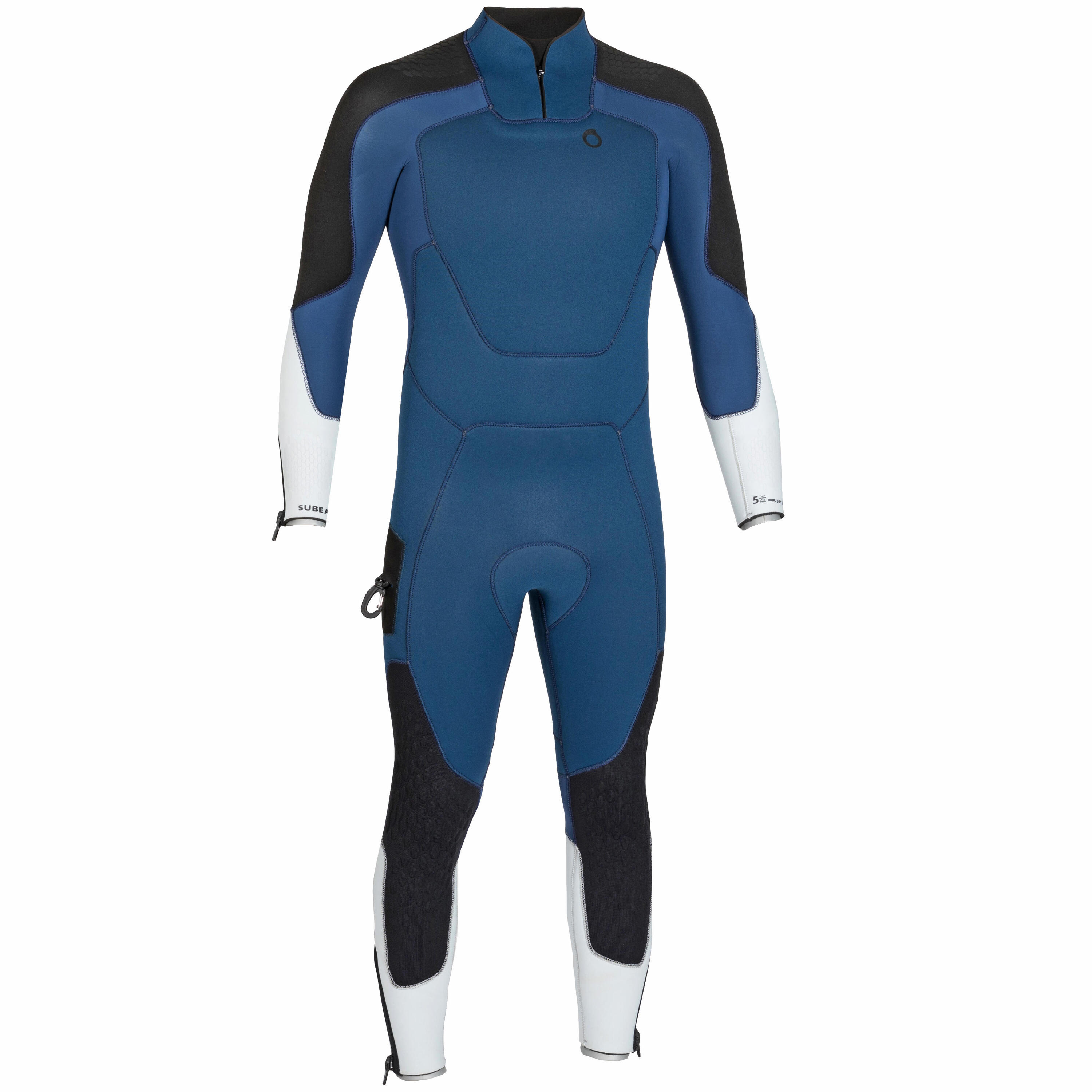 Neoprene SCD scuba diving suit 900 5 mm with back zip 1/12