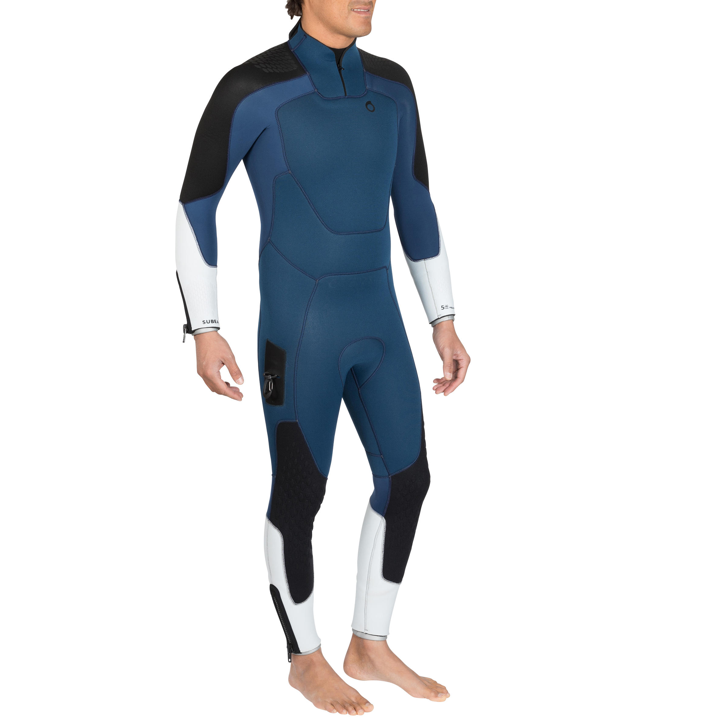 Neoprene SCD scuba diving suit 900 5 mm with back zip 3/12