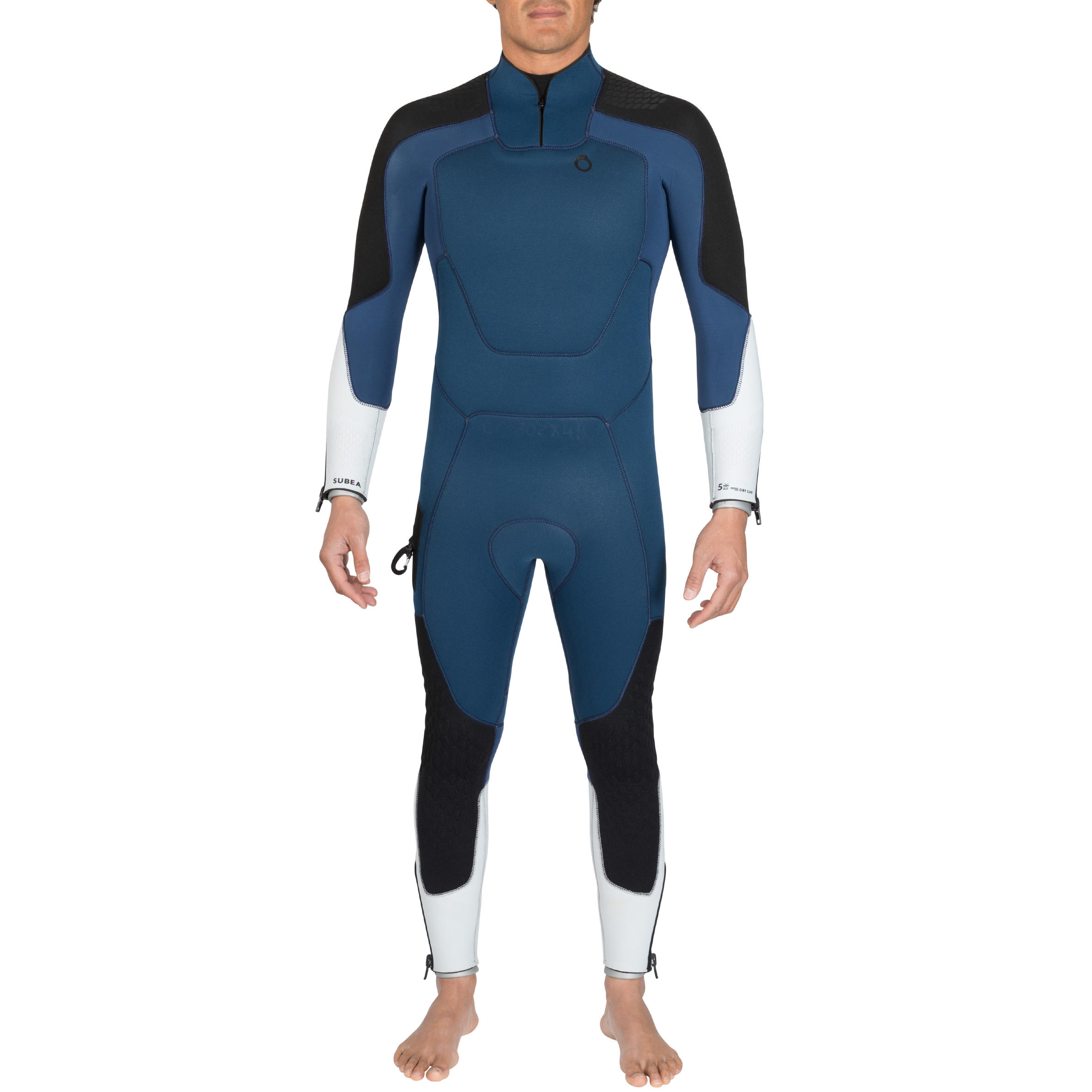 Neoprene SCD scuba diving suit 900 5 mm with back zip 2/12