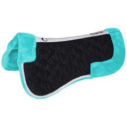 Amortisseur de dos mousse équitation cheval et poney LENA POLAIRE turquoise