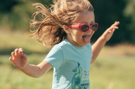 Футболка для походов для детей 2-6 лет MH100 KID