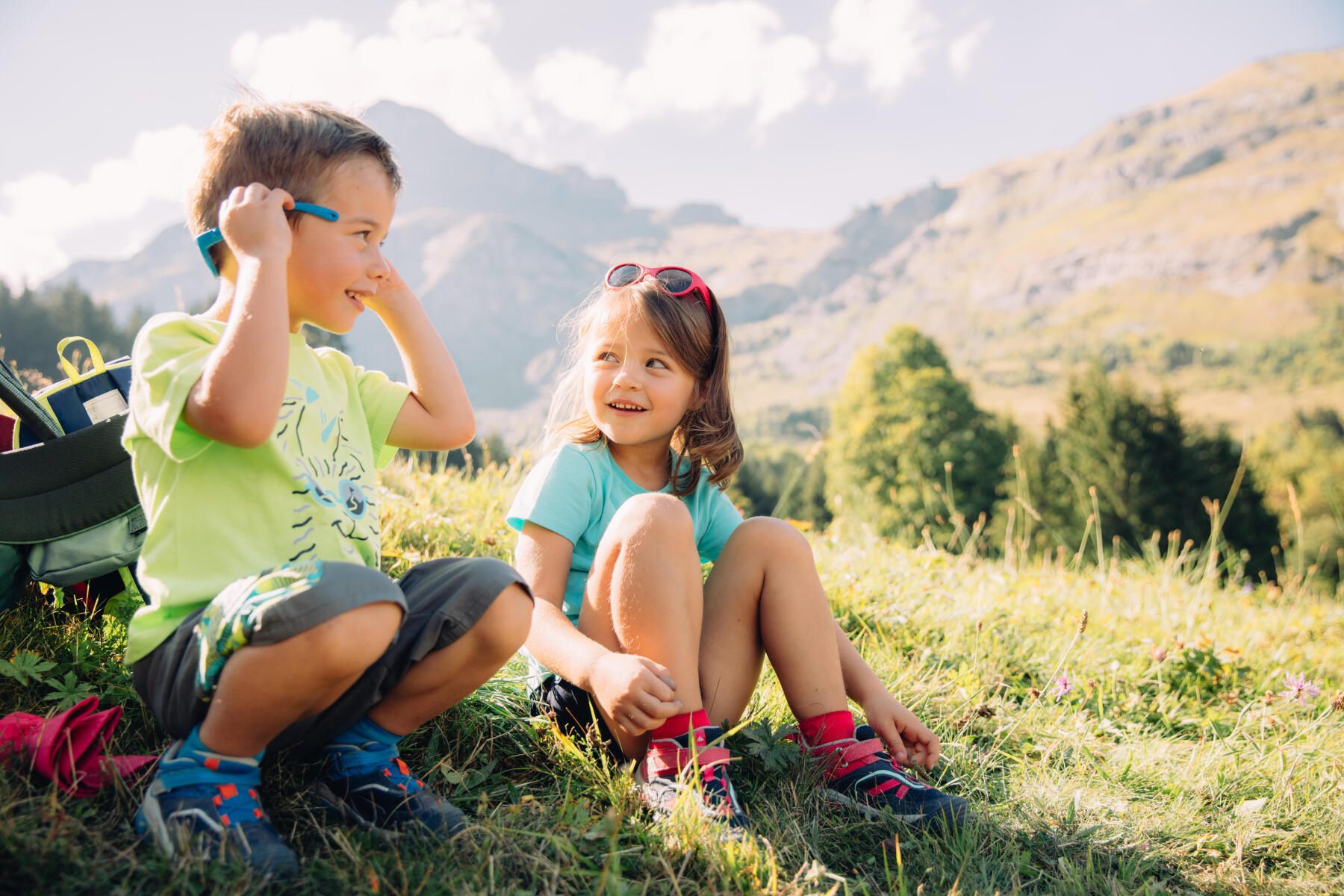 hike with kids