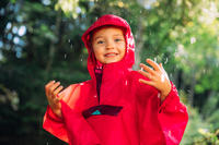 Waterproof hiking poncho - MH100 KID - children 2-6 YEARS