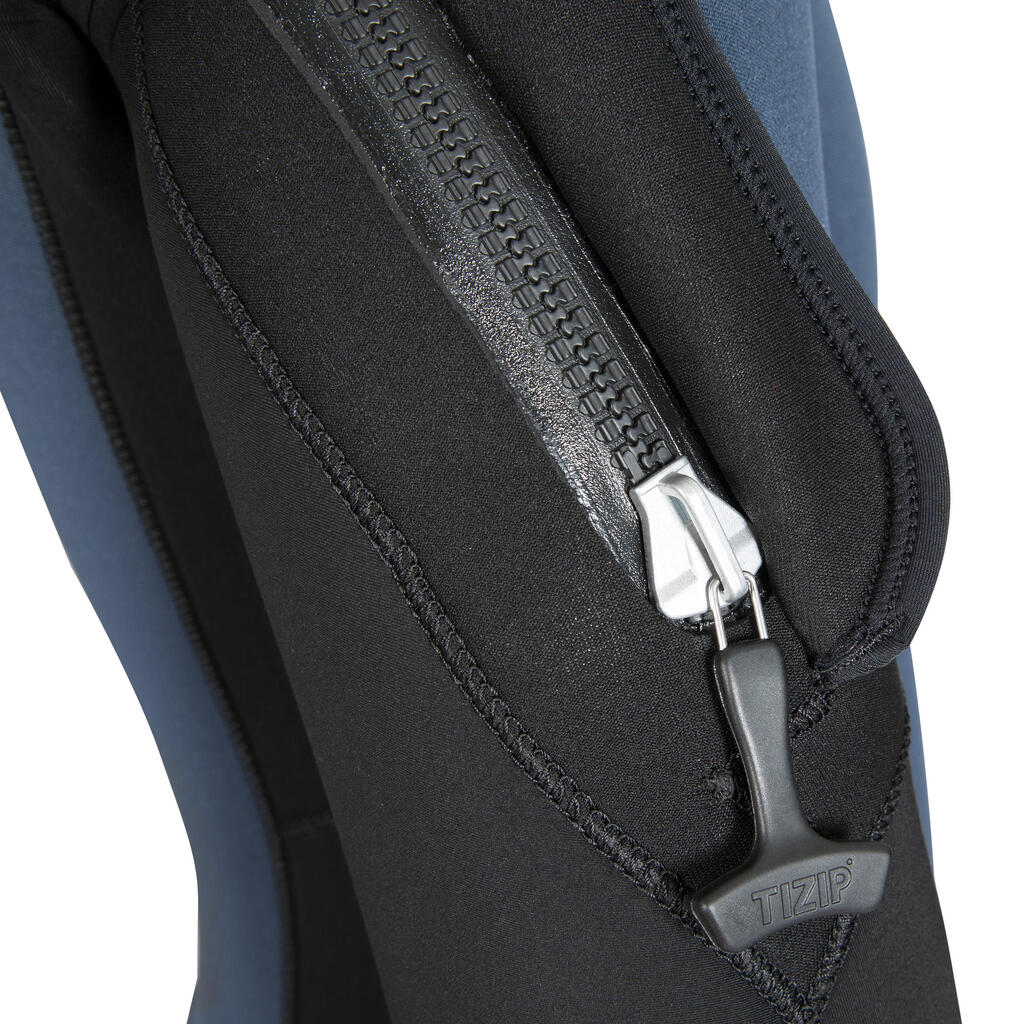 Vīriešu neoprēna pussausais hidrotērps niršanai ar akvalangu “SCD 500 SD”, 7 mm
