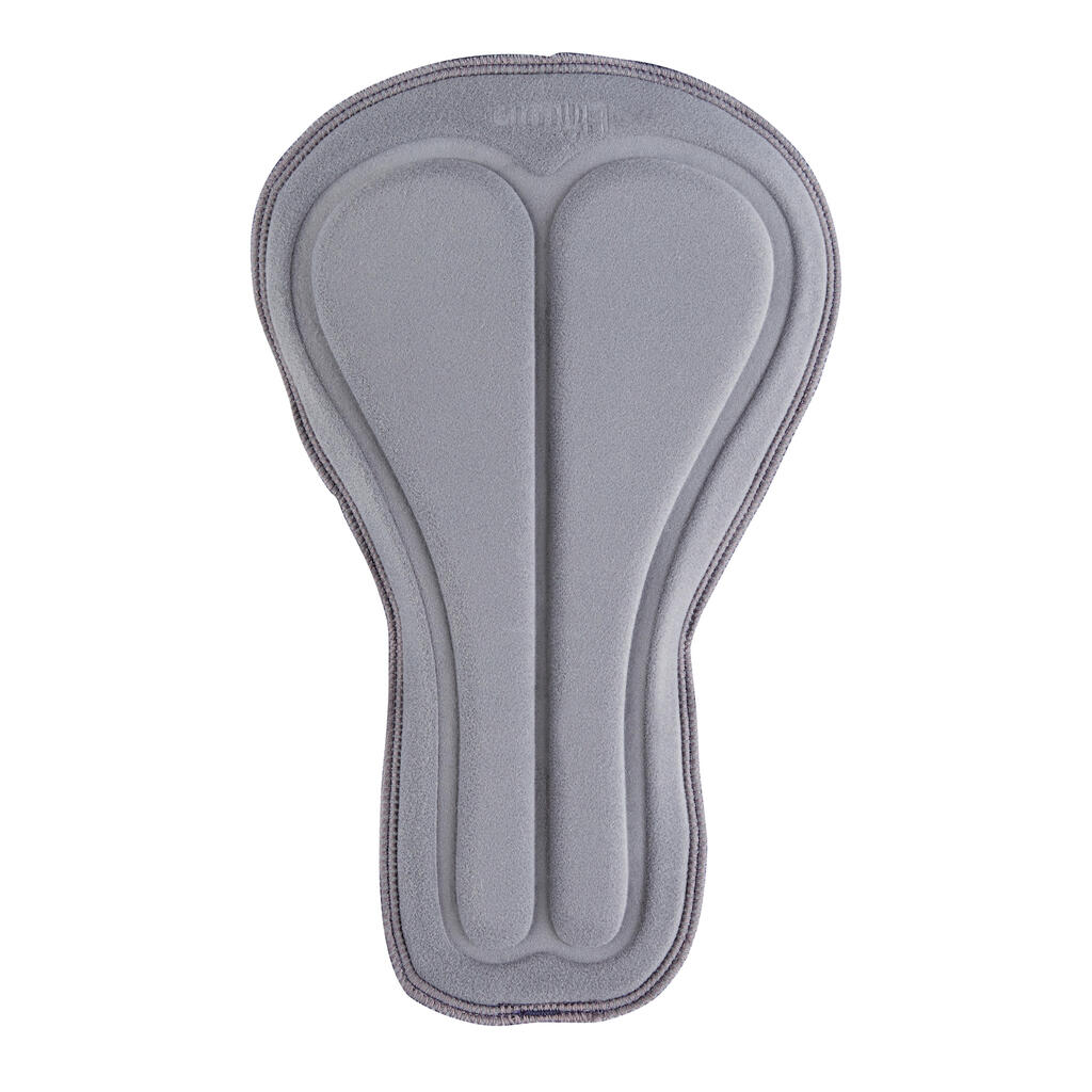 Kurze Radhose MTB-Short ST 500 Damen blau
