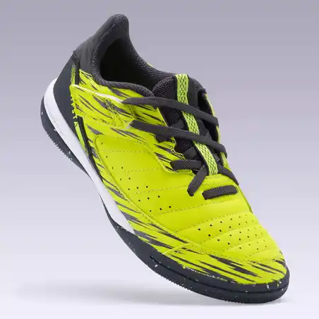 Sepatu Futsal Anak Eskudo 500 - Kuning Gelap