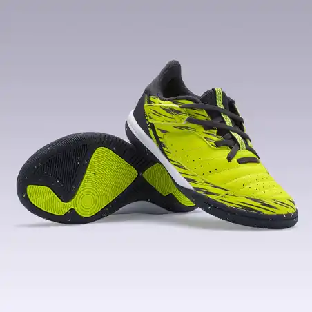 Sepatu Futsal Anak Eskudo 500 - Kuning Gelap