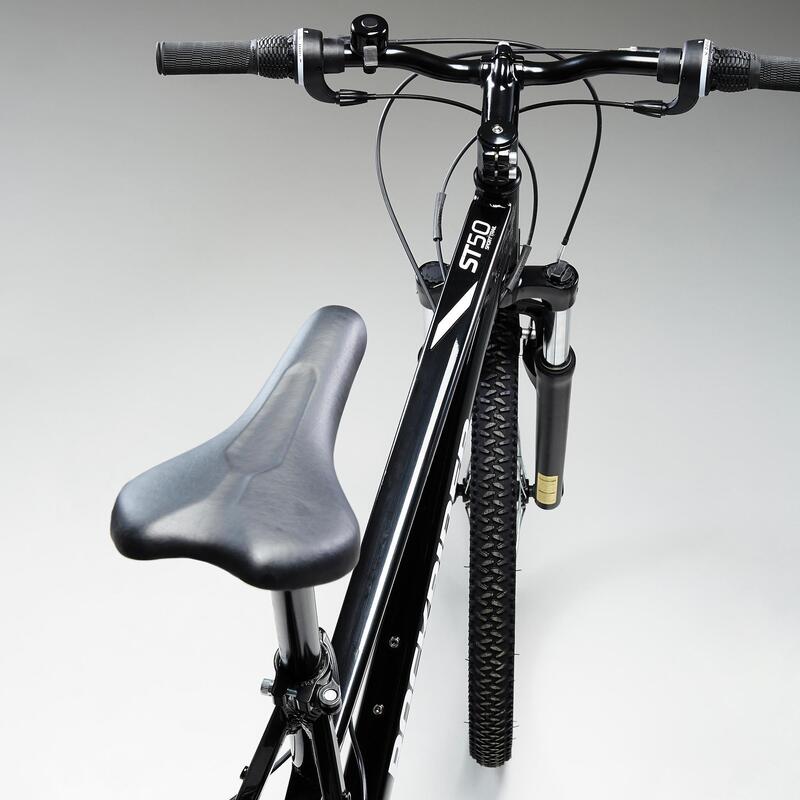 Bicicleta de montaña 26" aluminio Rockrider ST 50 negro