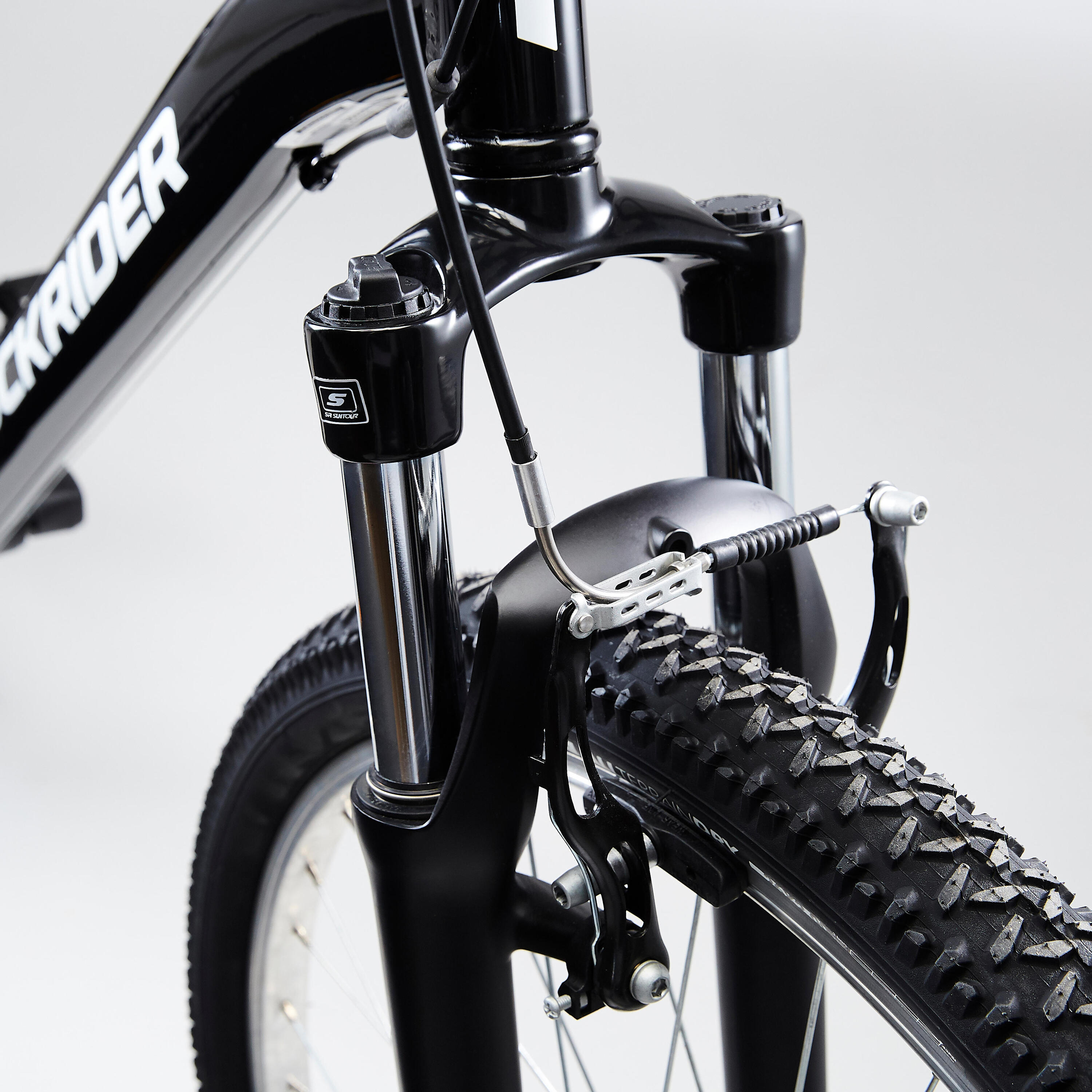 VÉLO VTT RANDONNEE ST 50 NOIR 26" 6/12