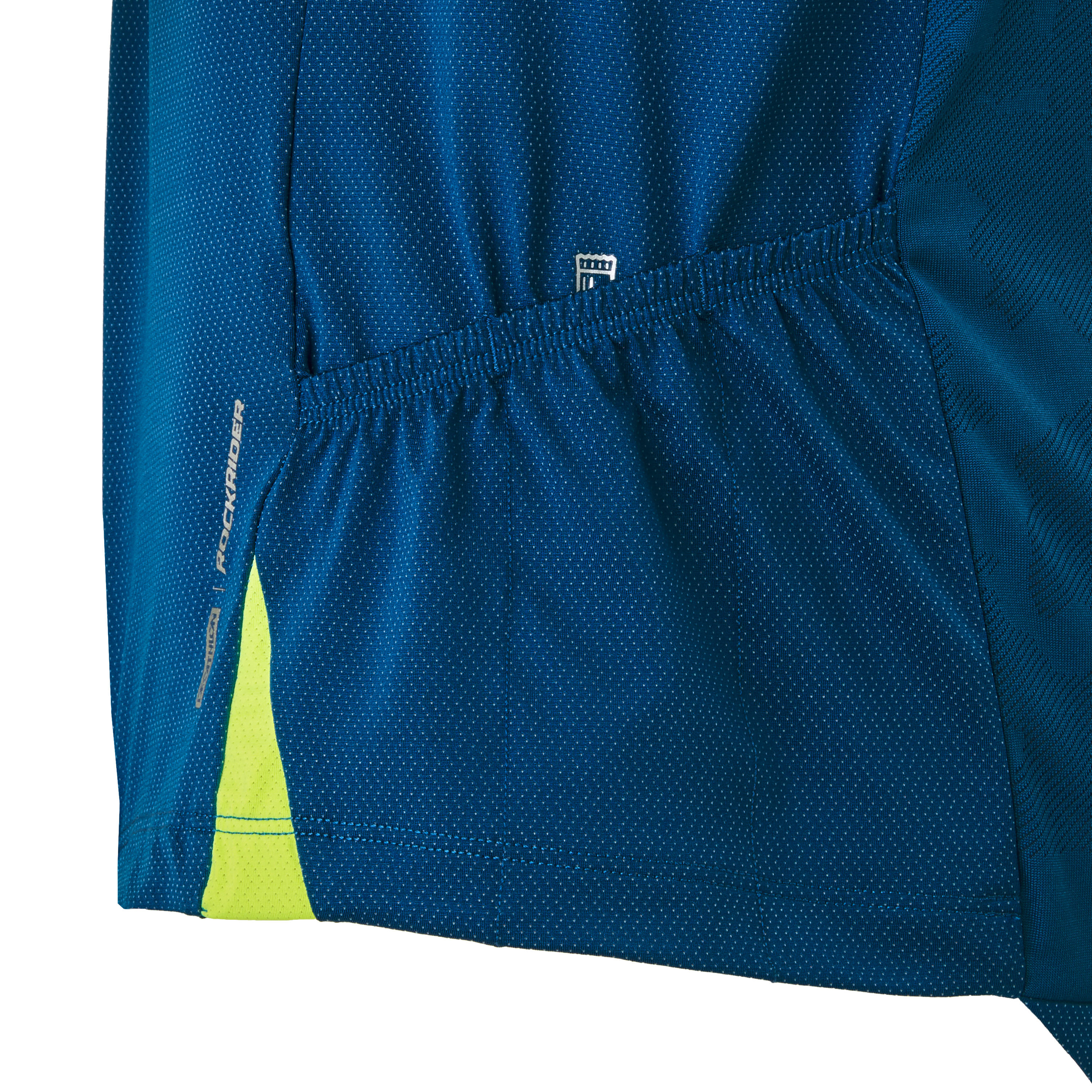 ST 500 Short-Sleeved MTB Jersey - Blue/Yellow 7/10