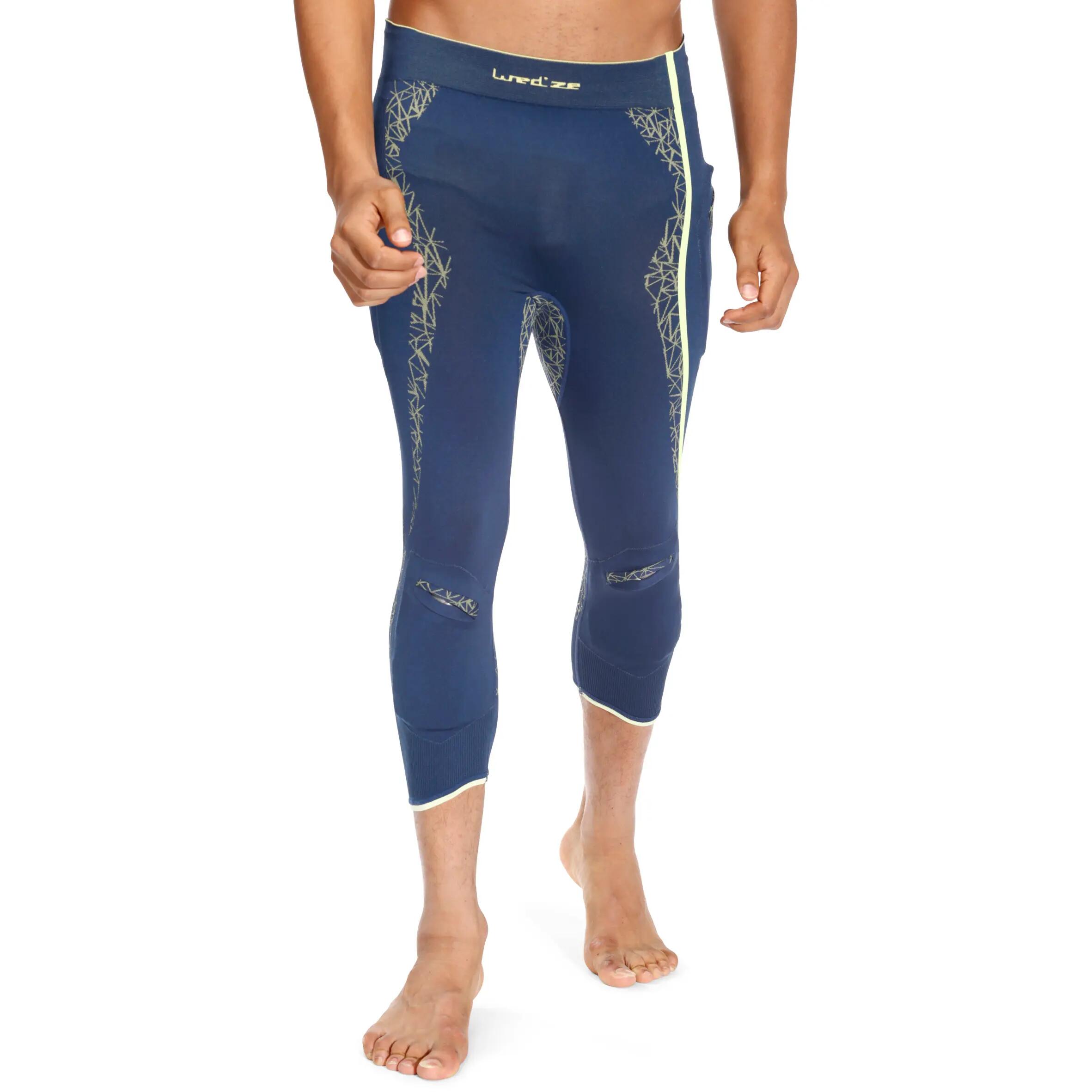 Myslim Men'S Ski Base Layer Trousers - Blue 2/10