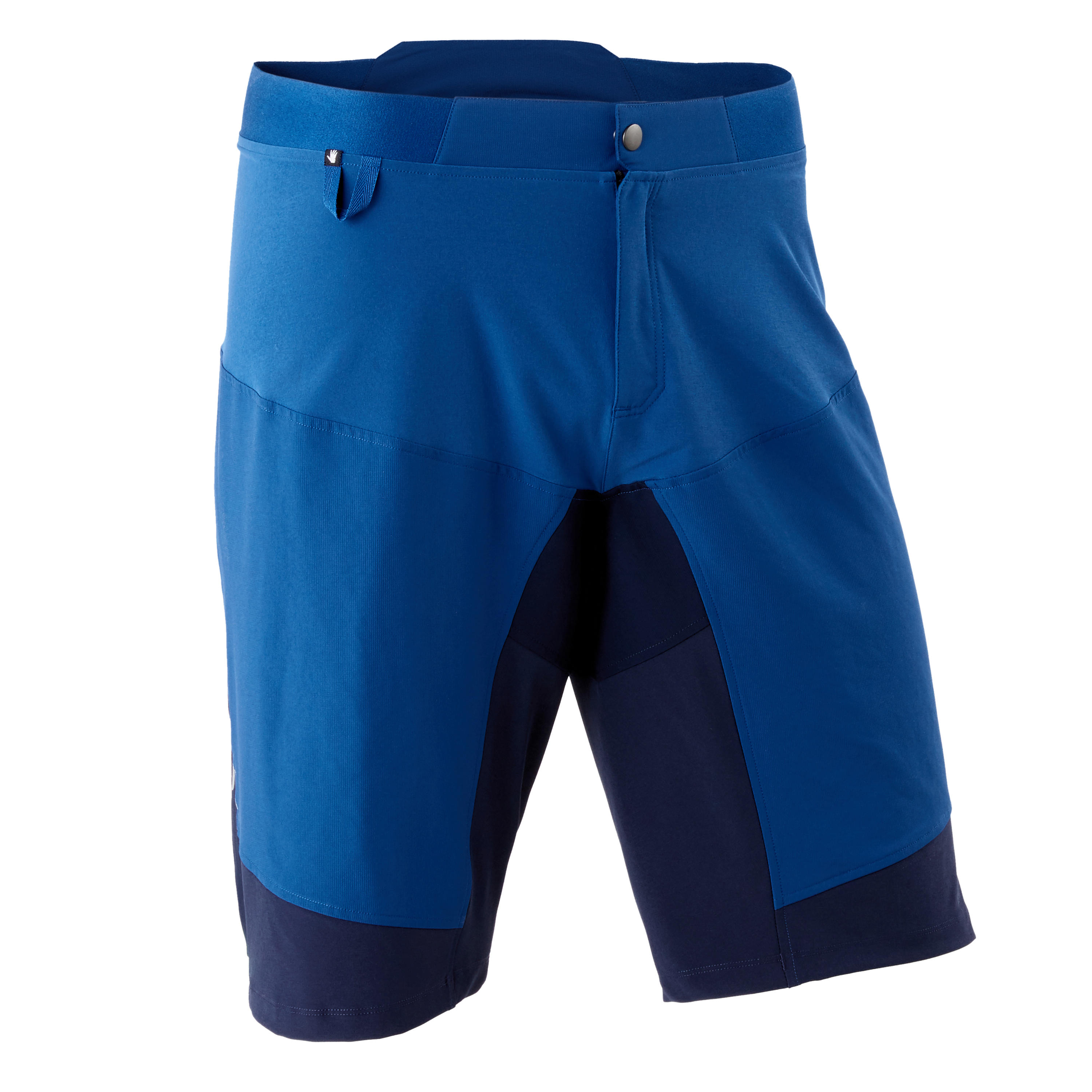 Rockrider Mtb Short St 500 Heren Blauw rockrider kopen in de aanbieding