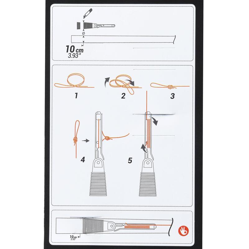 Rekbung + extractor PF-PA CS 12/19 mm voor statisch vissen