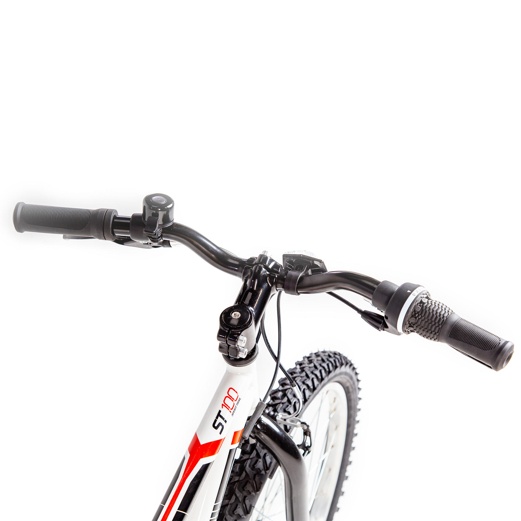 Kids’ 9 - 12 Years 24" Mountain Bike - ST 100 White - BTWIN