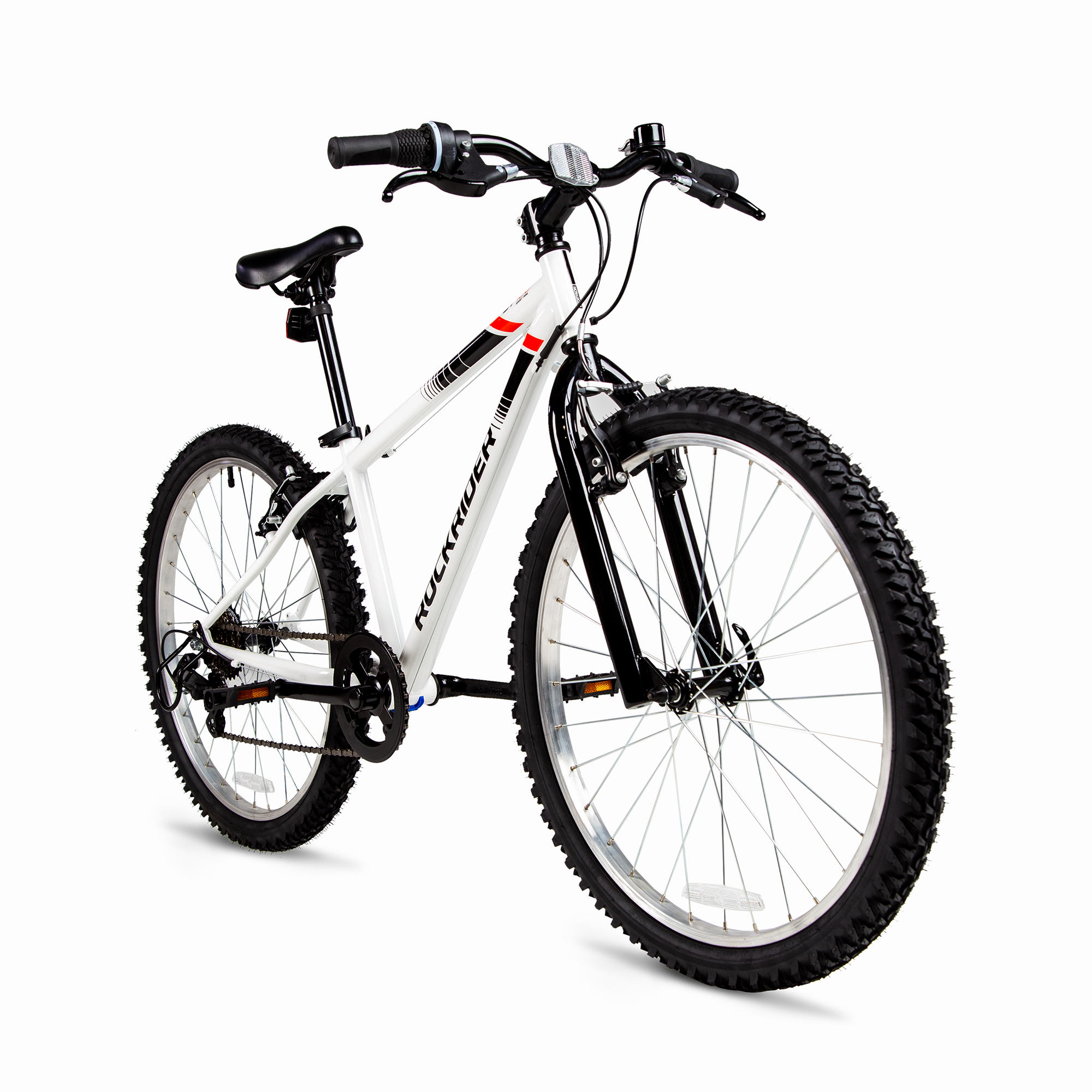 Kids’ 9 - 12 Years 24" Mountain Bike - ST 100 White - BTWIN