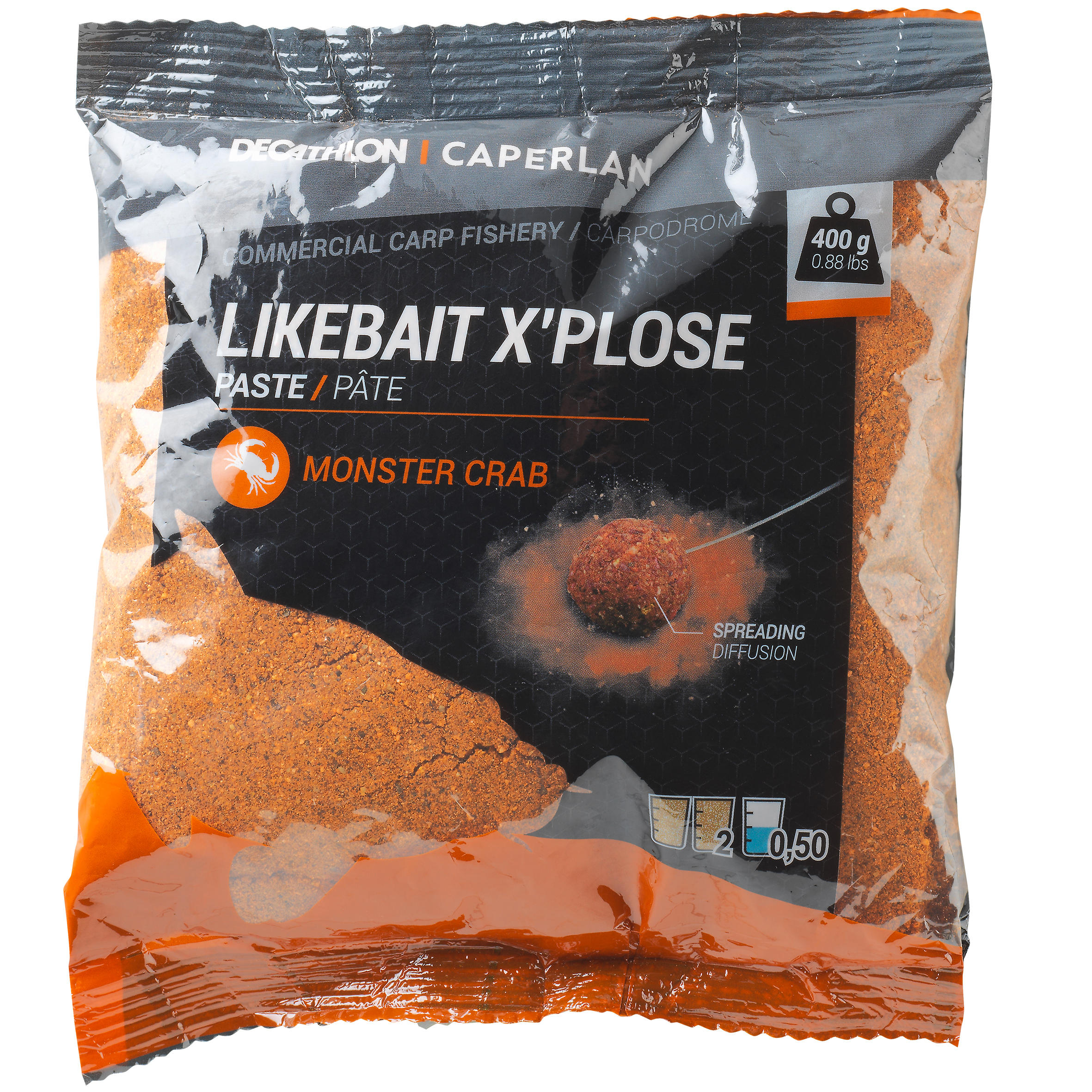 LIKEBAIT PASTE XPLOSE MONSTER CRAB FOR STILL FISHING FOR CARP 4/4