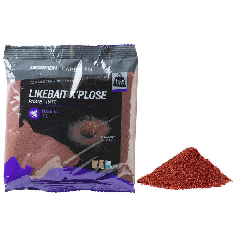 Likebait Xplose pasta met look om op karpers te hengelen