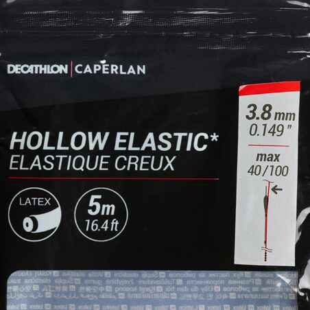 HOLLOW ELASTIC 3.8MM 5M Carp still fishing