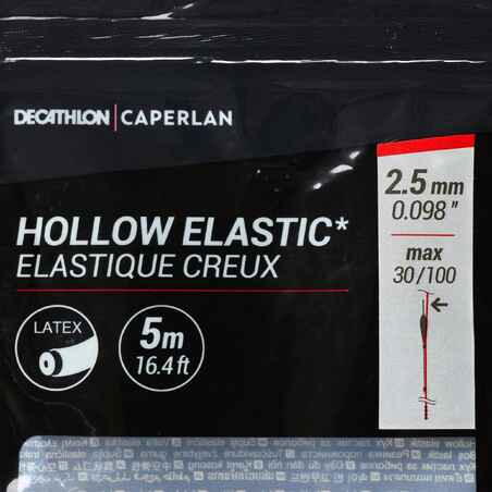 HOLLOW ELASTIC 2.5MM 5M Carp still fishing