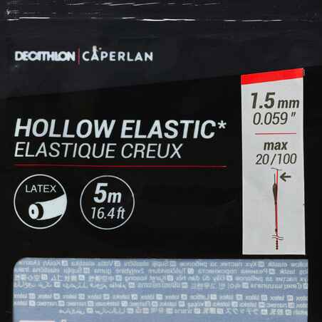 HOLLOW ELASTIC 2.1MM 5M Carp still fishing