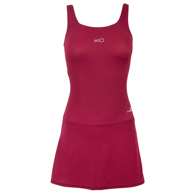 Women Swimming Costume with Skirt Heva Darl Mulberry