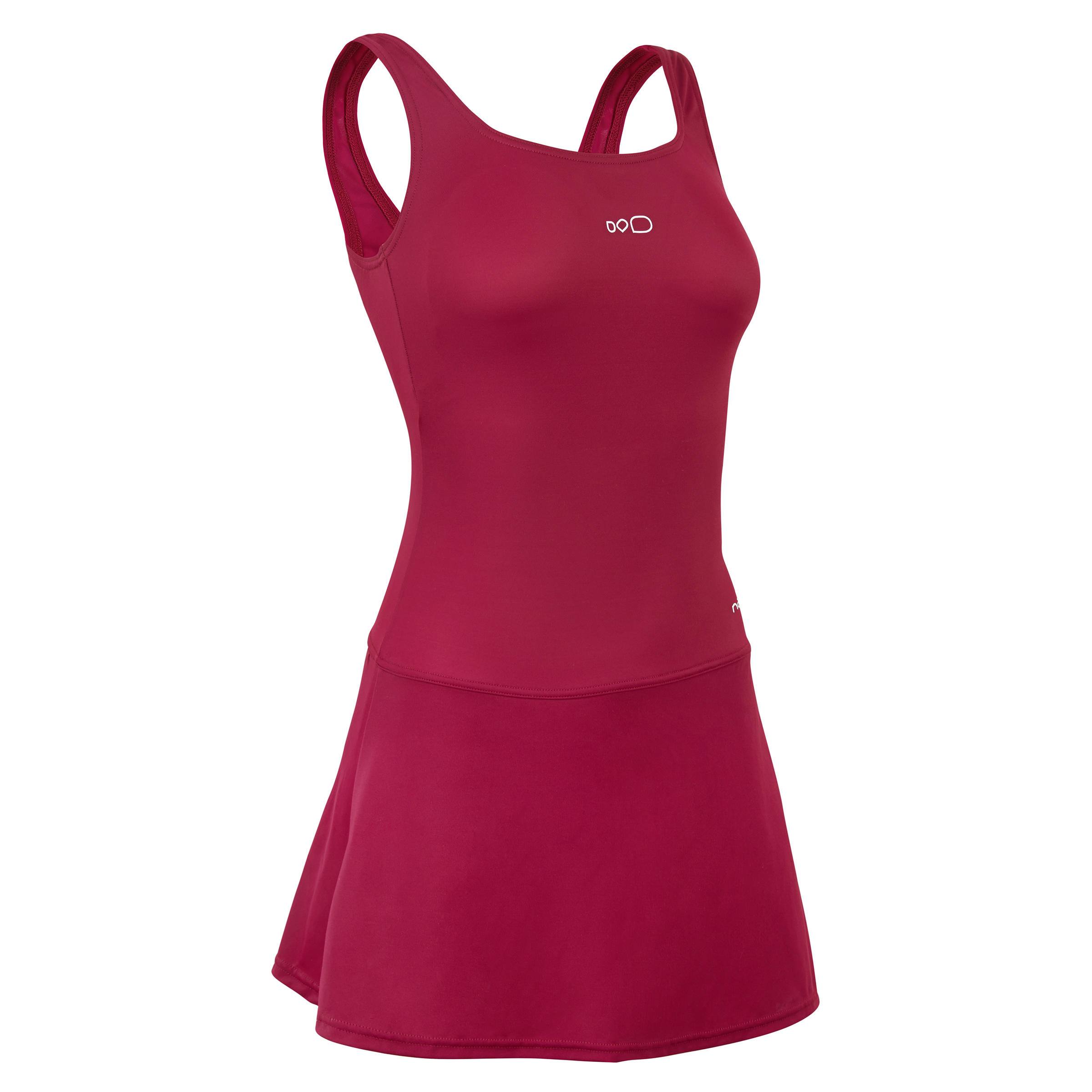 Maillot de bain une pi ce jupe Heva violet DECATHLON El Djazair