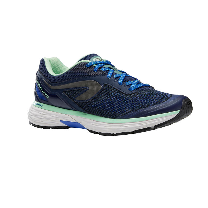 CHAUSSURES RUNNING FEMME KIPRUN LONG BLEU