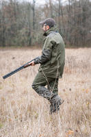 VESTE CHASSE imperméable VERTE 500