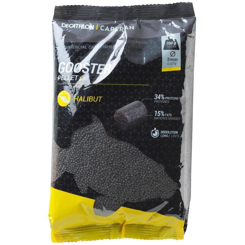 Halibut pellet, 2 mm 0,7 kg - Gooster