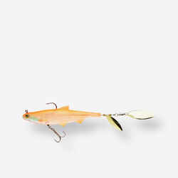 LURE FISHING ROACHSPIN 120 ORANGE BLADED SHAD SOFT LURE