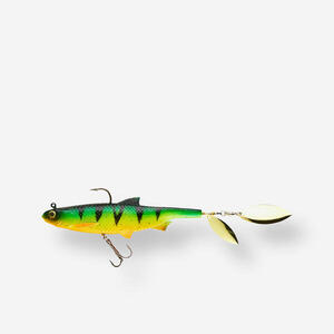 Vinilo Pesca Spinning Cucharilla Shad ROACHSPIN 150 FIRETIGER