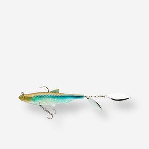 Vinilo Pesca Spinning Cucharilla Shad ROACHSPIN 120 AZUL