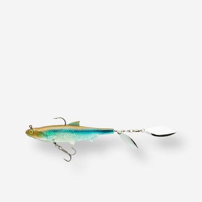 Artificiale morbido pesca shad ROACH 120 azzurro