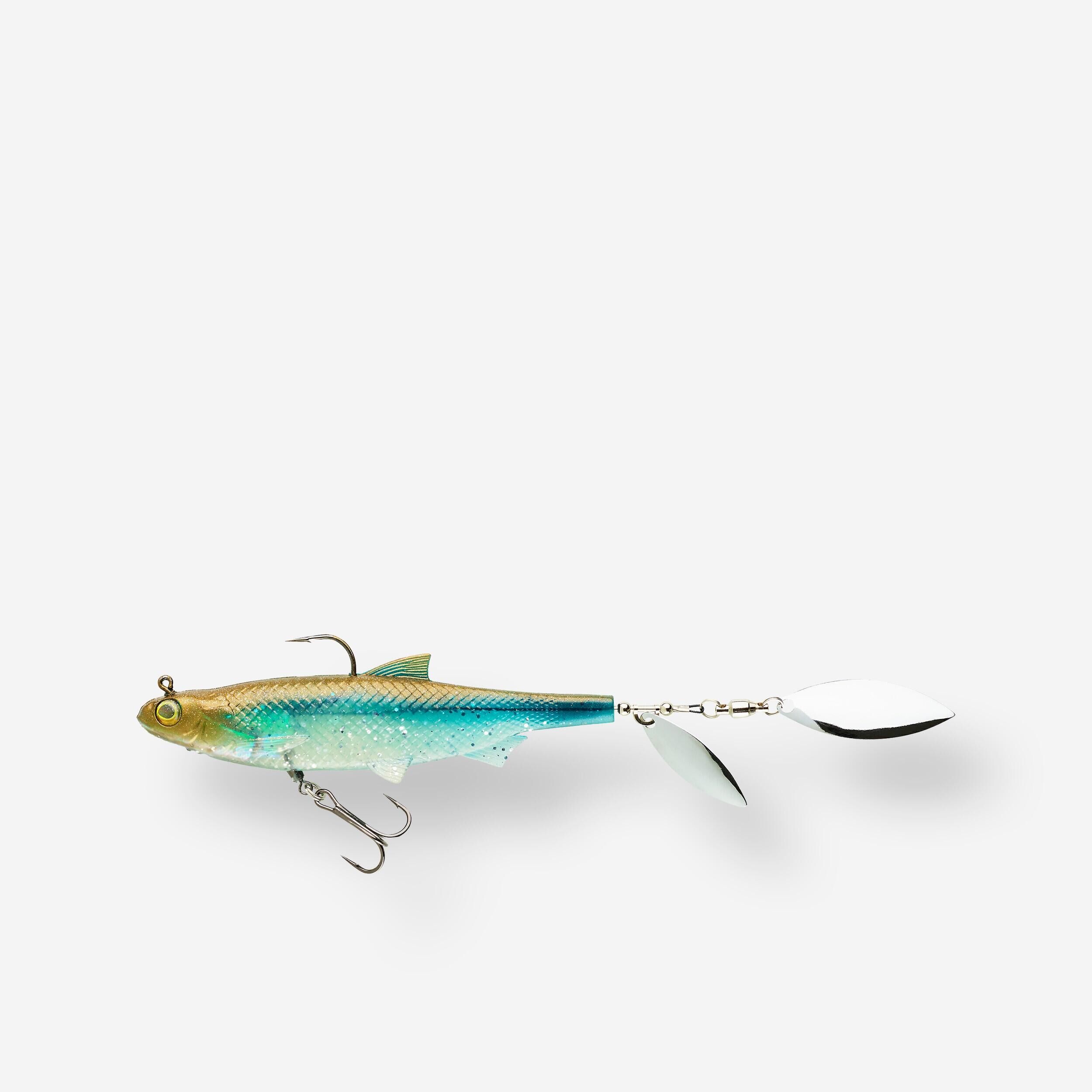 CAPERLAN ROACHSPIN 120 ROACH SPINTAIL SHAD SOFT LURE BLUE BACK LURE FISHING