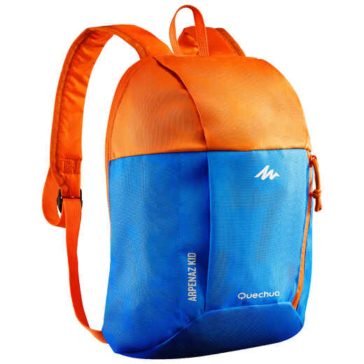 
      Sac à dos de randonnée enfant MH100 7 litres bleu orange
  