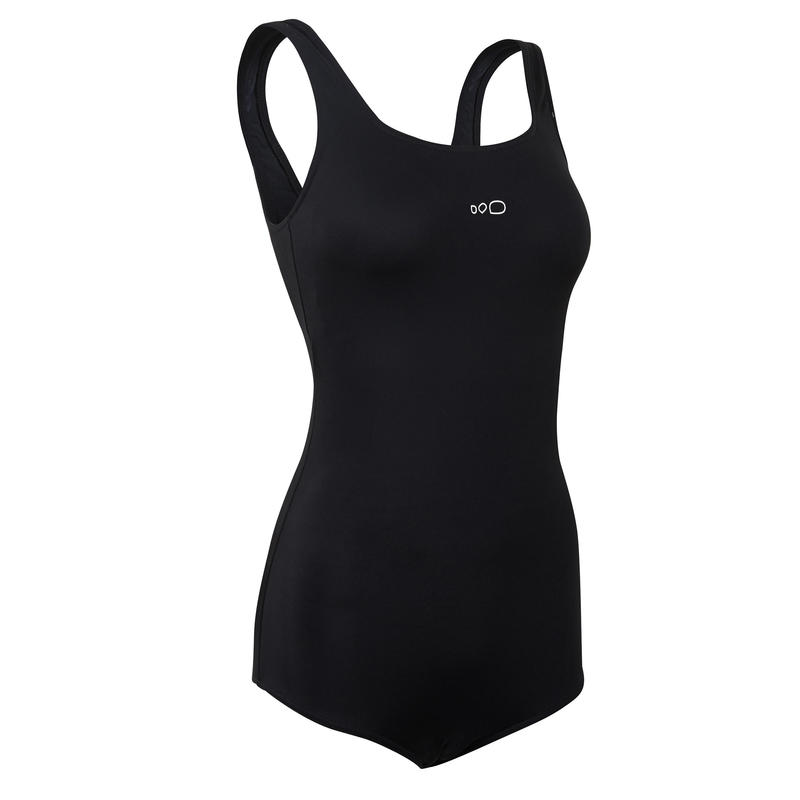 Baju Renang One-Piece Wanita - Hitam - Decathlon