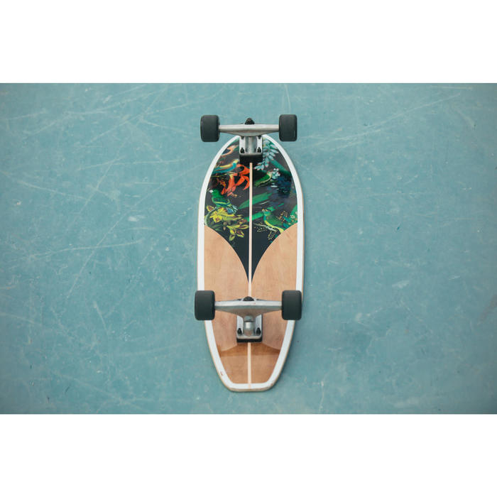 LONGBOARD SURFSKATE CARVE 540 BIRD OXELO Decathlon